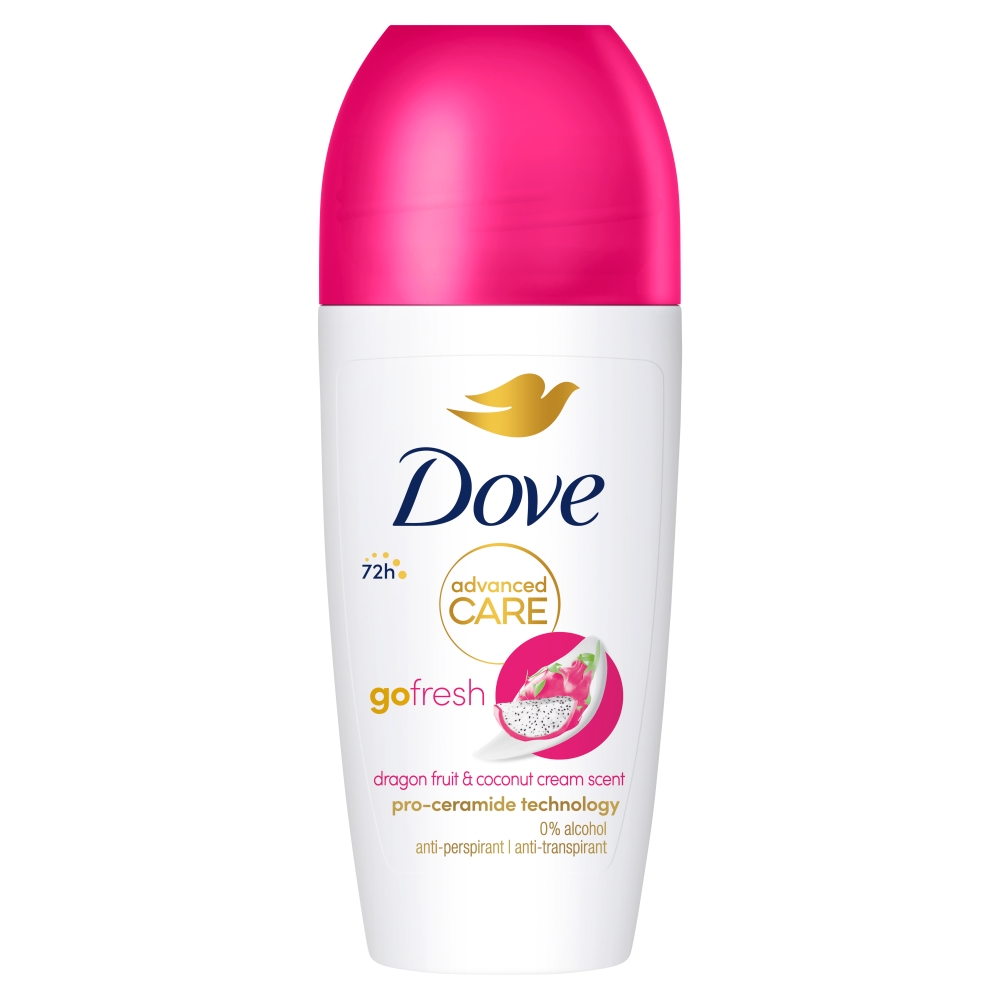 Dove Deo Roll-on Advanced Care, Antyperspirant, Dragonfruit&Coconut