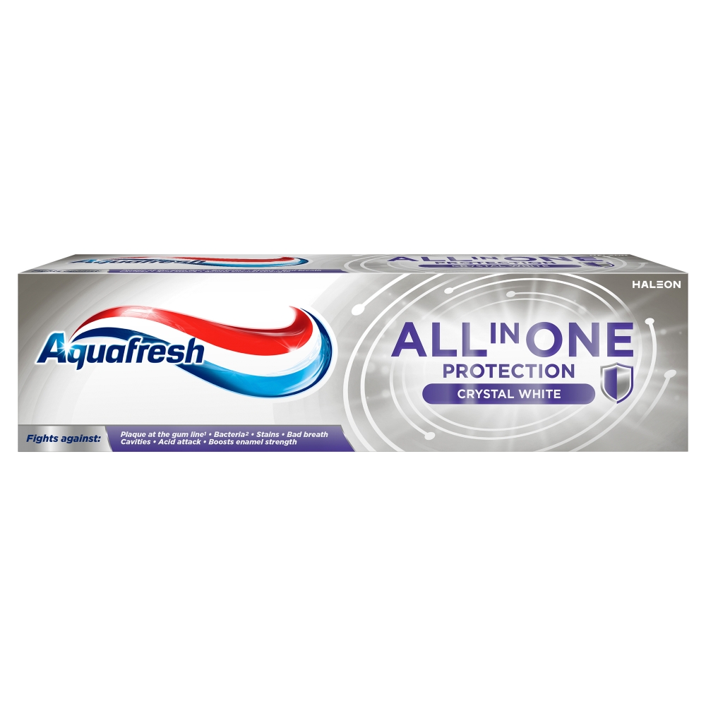 Aquafresh All in One Crystal White Pasta do zębów