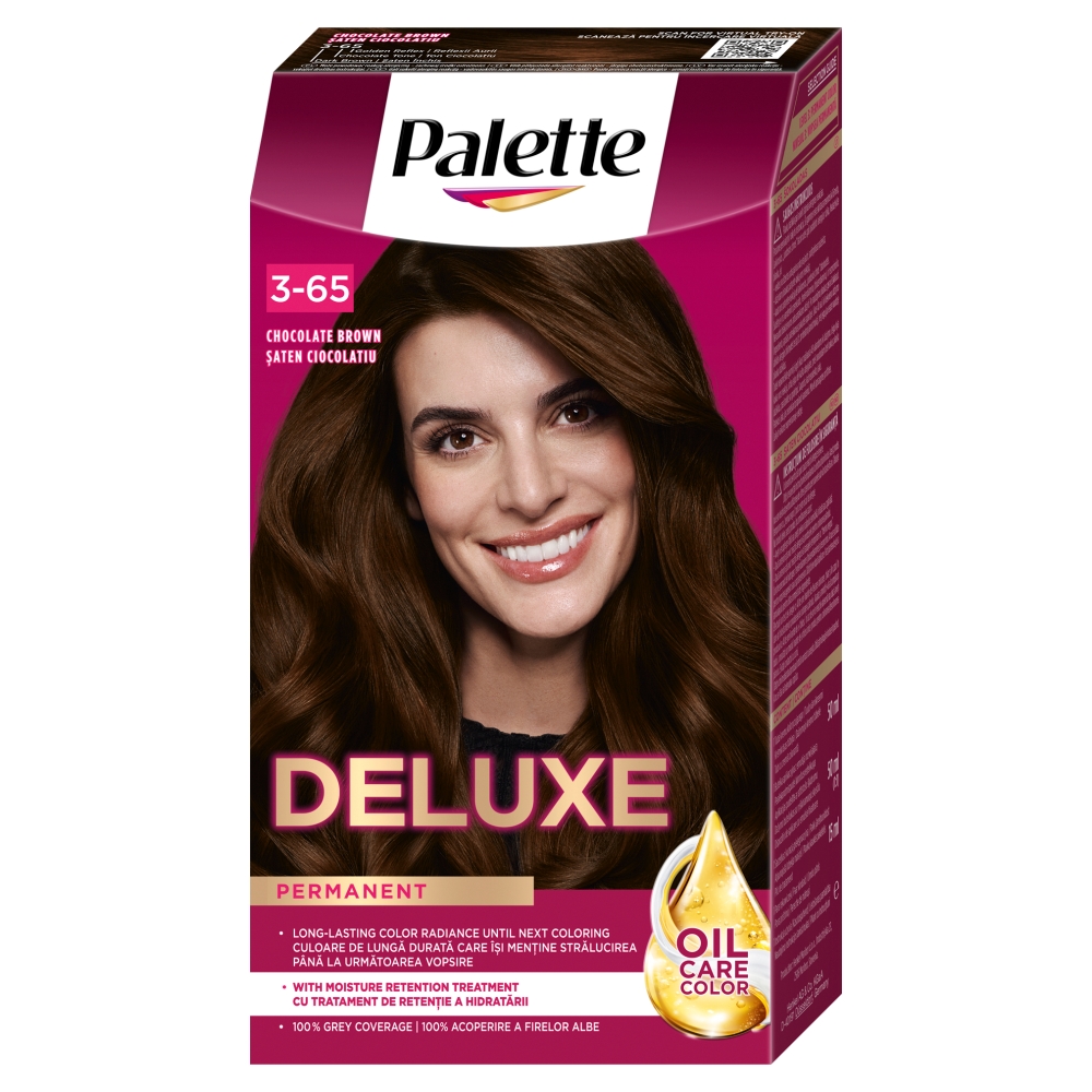 Palette Deluxe Farba do włosów 750 Czekoladowy Brąz