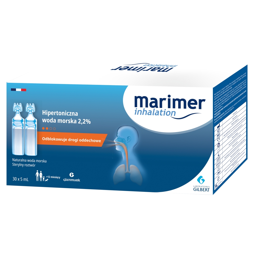 Marimer Inhalation 2,2%, Ampułki