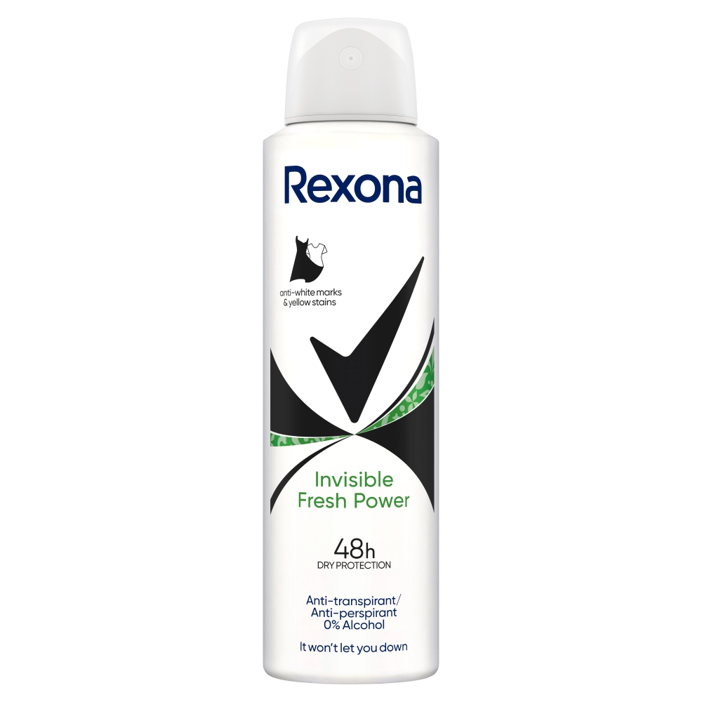 Rexona Deo Spray Invisible, Antyperspirant, Fresh Power