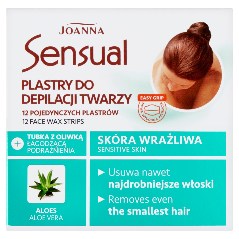 Joanna Sensual Plastry do Depilacji Twarzy 