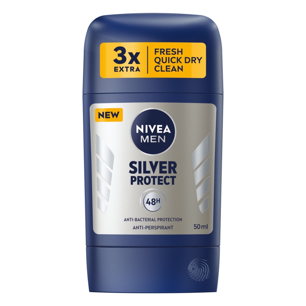 Nivea Deo Ap Stick Silver Protect 50 Ml Uomo
