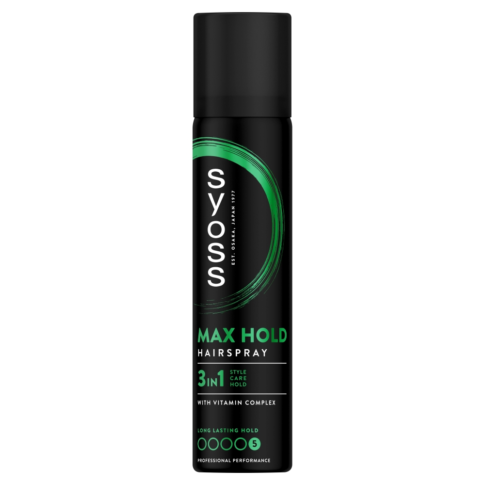 Syoss Lakier do włosów Max Hold Travel 
