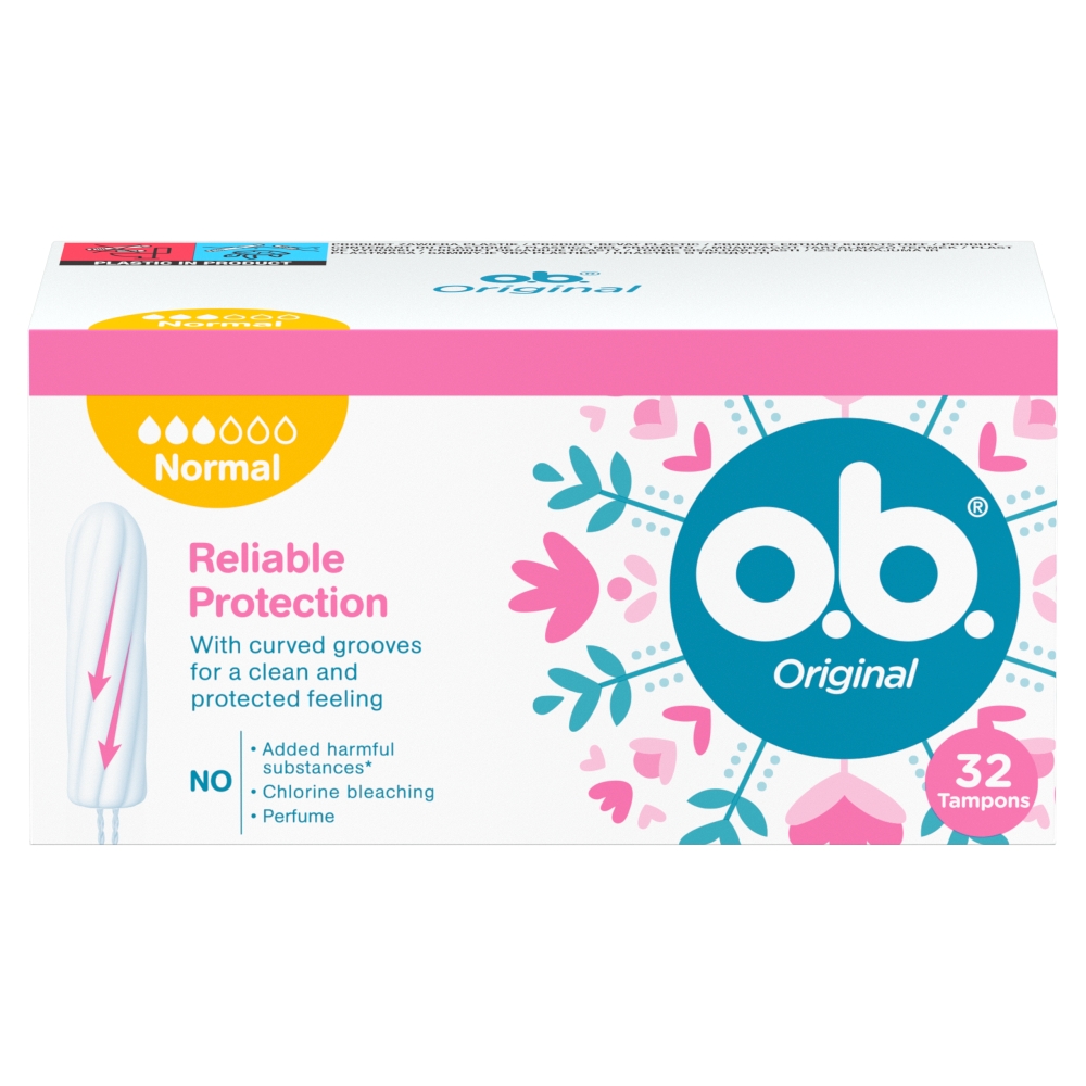OB Original Normal Tampony, 32 szt.