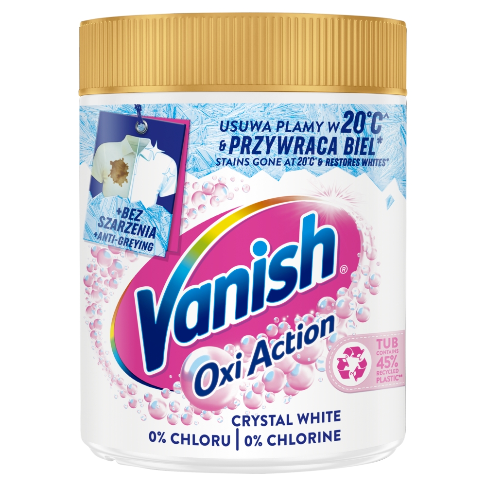 Vanish Multi Action White Odplamiacz w proszku, 470 g