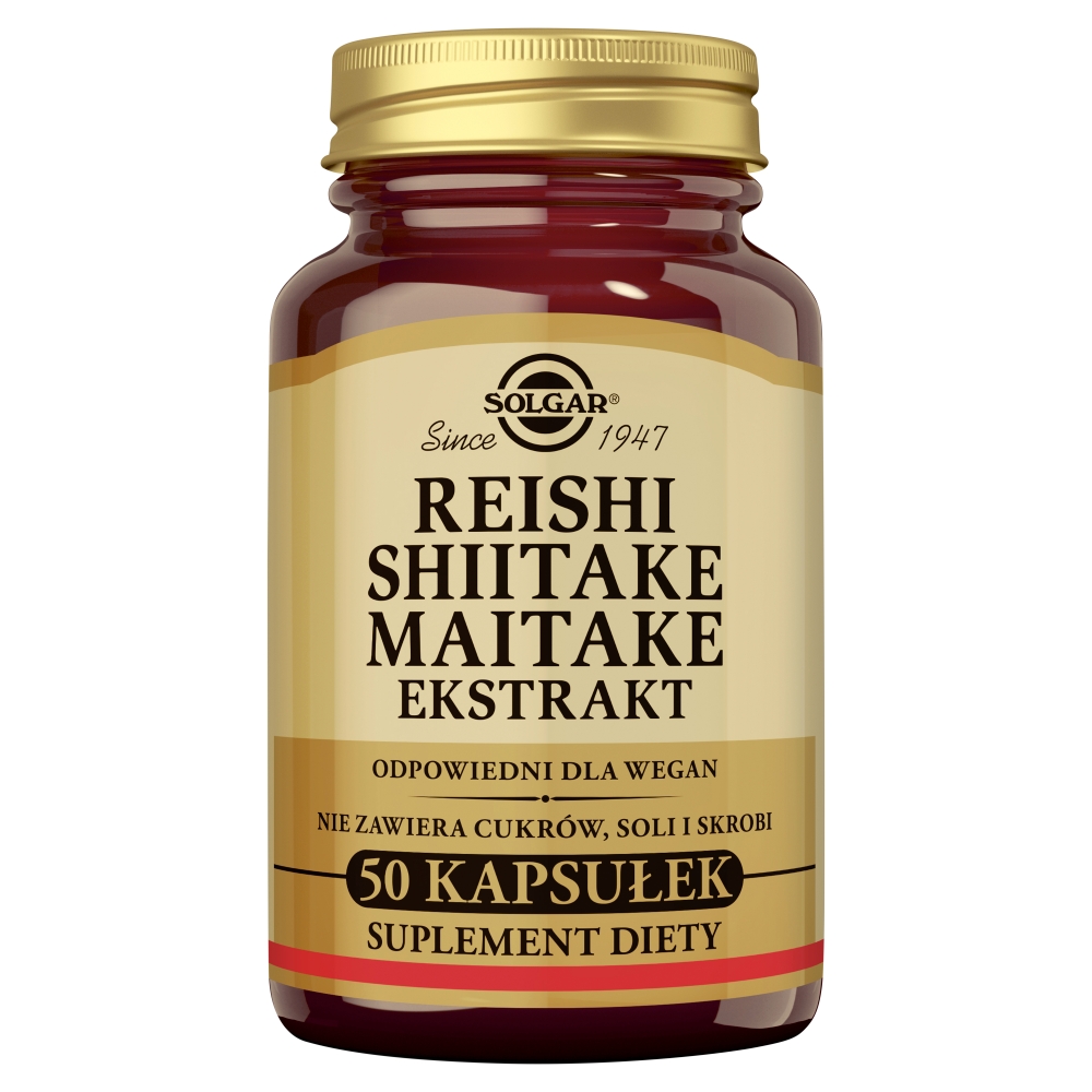 Solgar Reishi Shiitake Maitake Ekstrakt