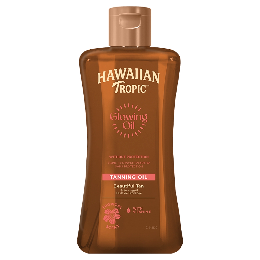 Hawaiian Tropic Rozświetlający olejek do opalania, 200 ml