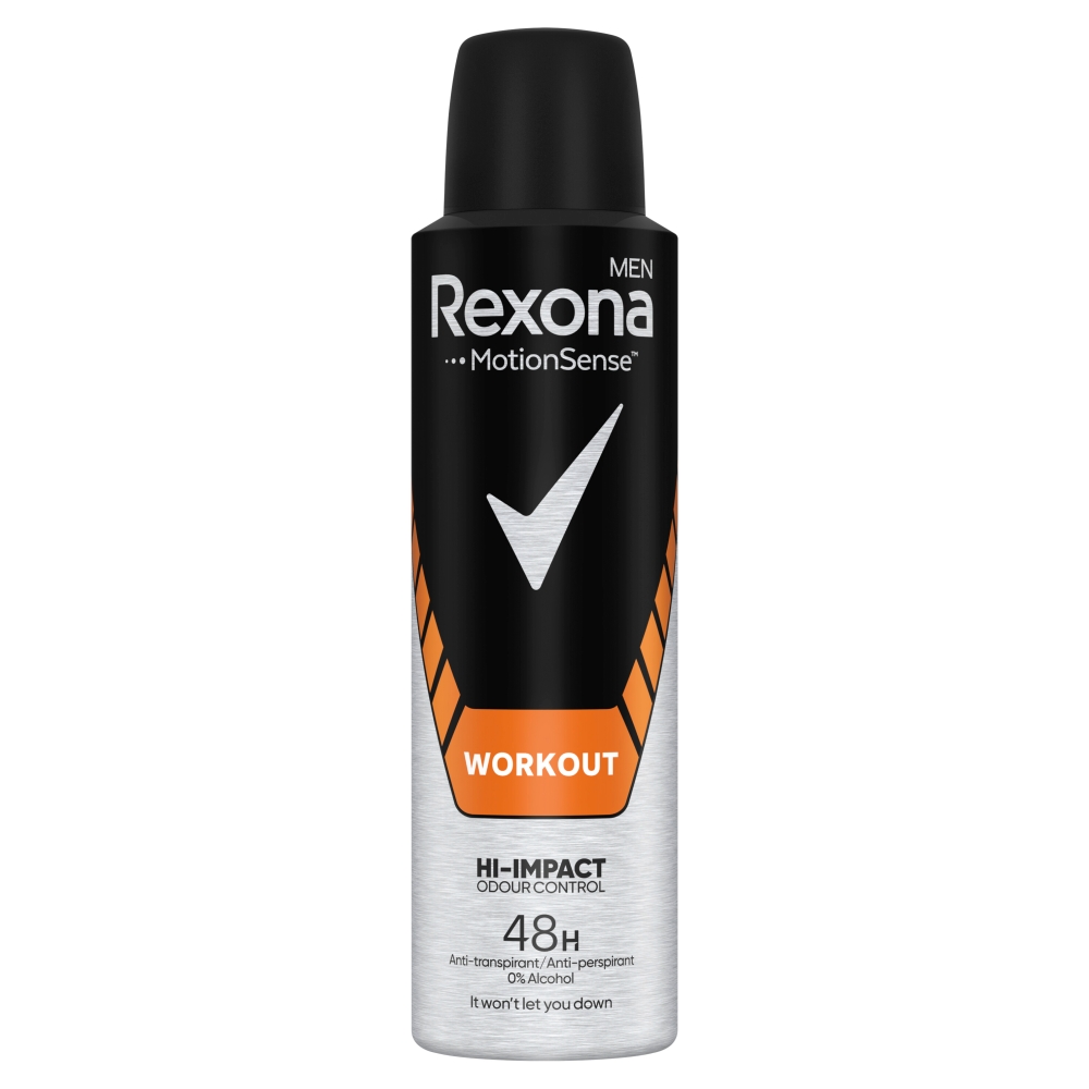 Rexona Men Antyperspirant w sprayu, Workout for Him