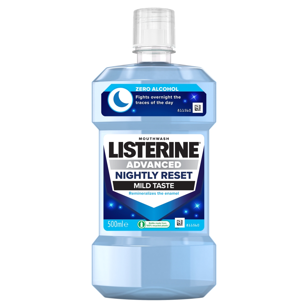 Listerine Płyn do płukania jamy ustnej, Nightly Reset