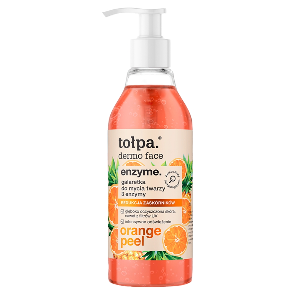 Tołpa Dermo Face Enzyme Galaretka do mycia twarzy 3 enzymy 
