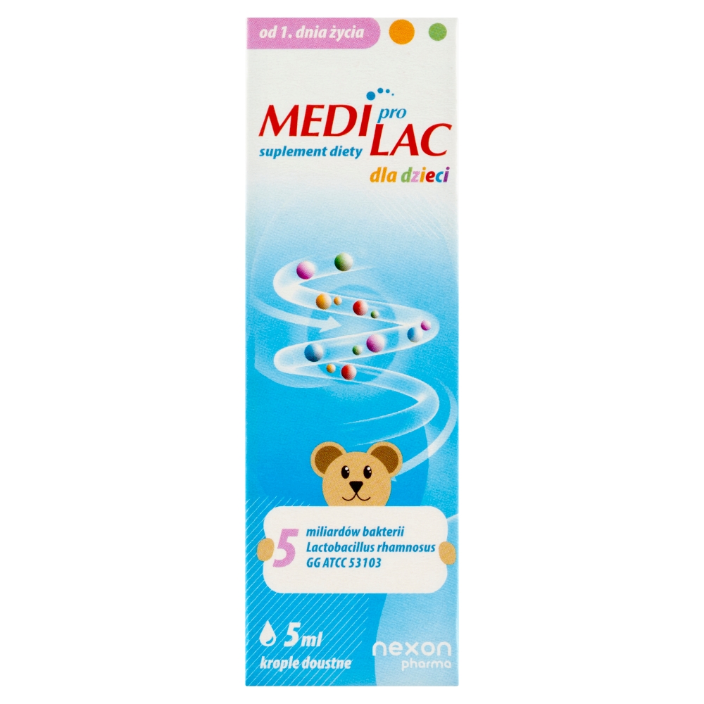 Nexon Mediprolac krople dla dzieci 5ml