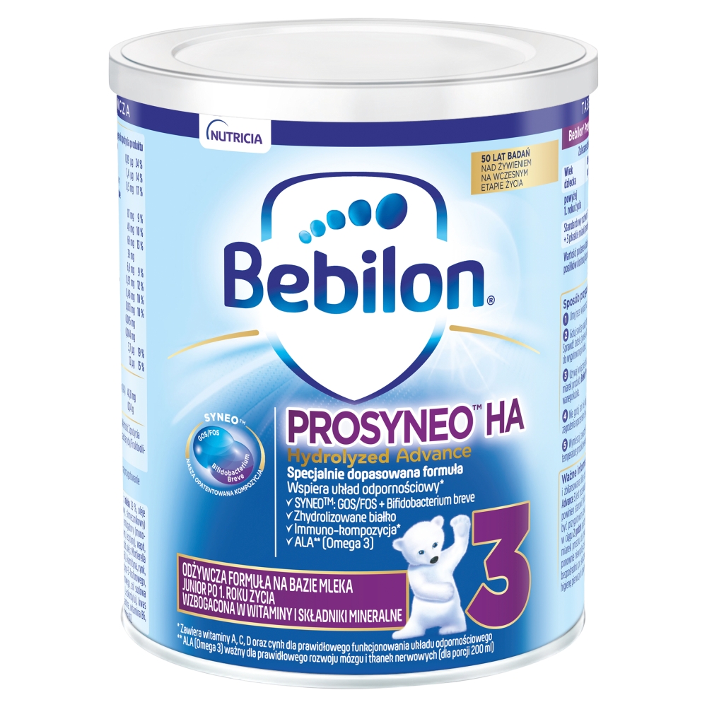 Bebilon Prosyneo HA 3 Junior Mleko , 400 g