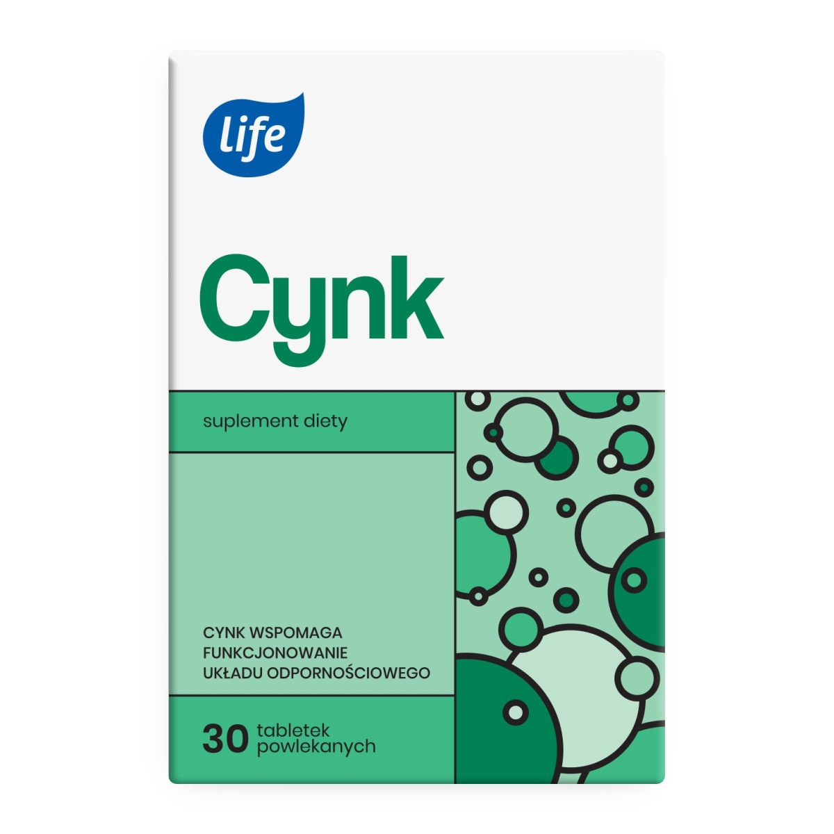 Life Cynk 15 mg, Tabletki