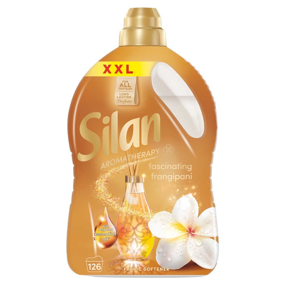 Silan Płyn do płukania Aromatherapy Frangipani (126 prań), 2.772 L
