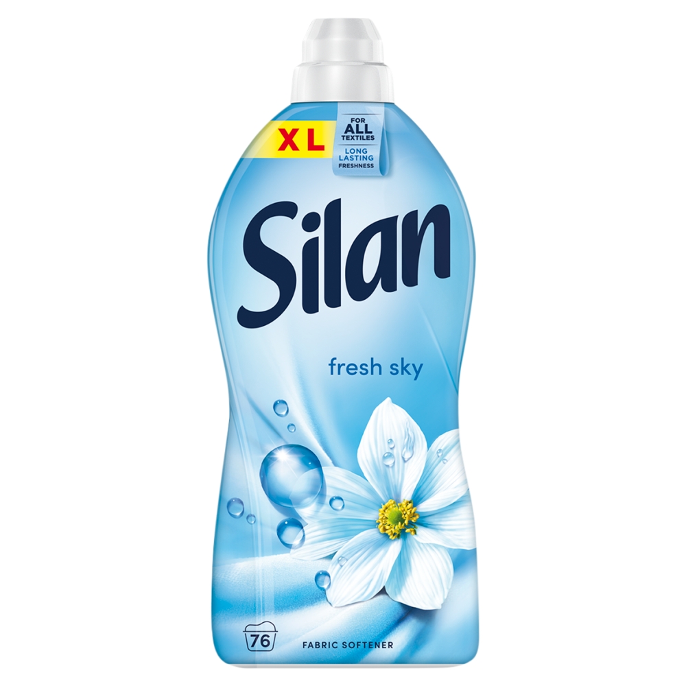 Silan Płyn do płukania Fresh Sky (76 prań), 1.672 L