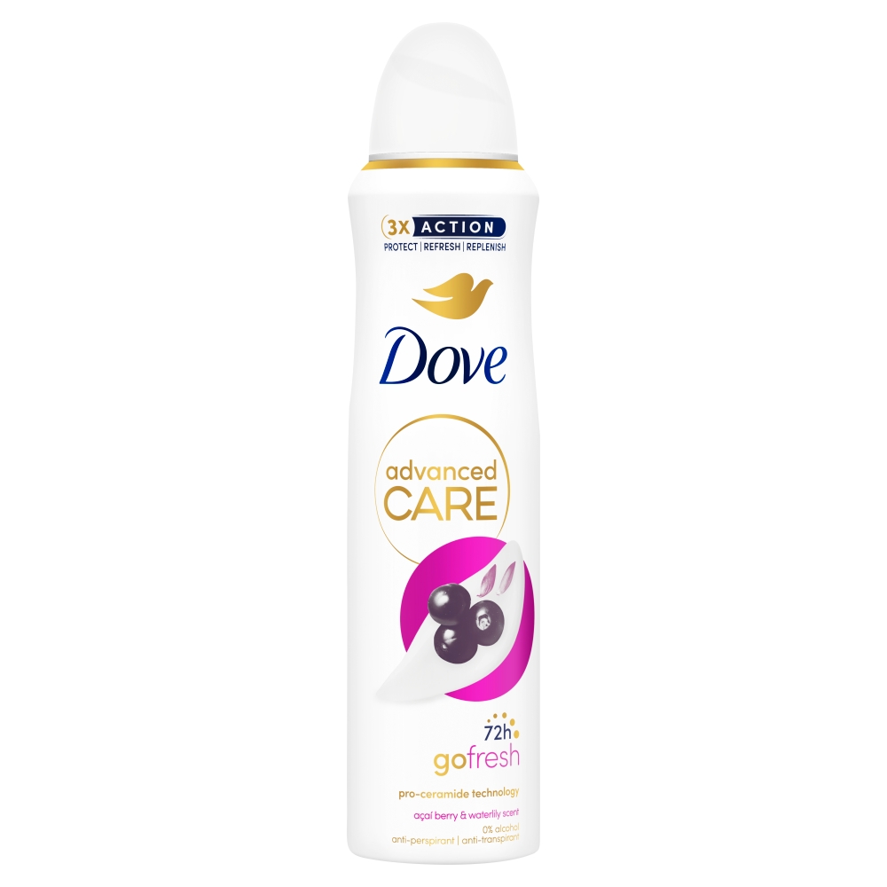 Dove Acai Berry - Dezodorant dla kobiet Spray 150 ml