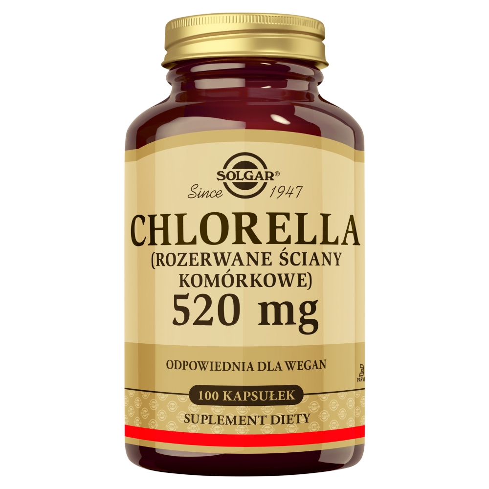 Solgar Chlorella kapsułki