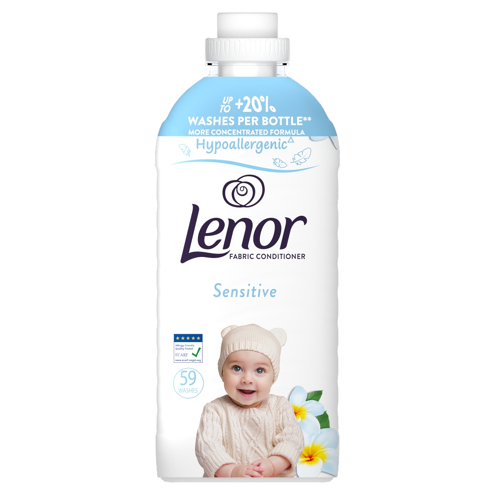 Lenor Sensitive Płyn do płukania, 1.239 L