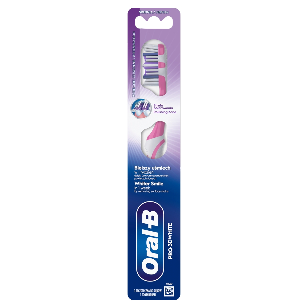 Oral-B Szczoteczka 3D White Medium