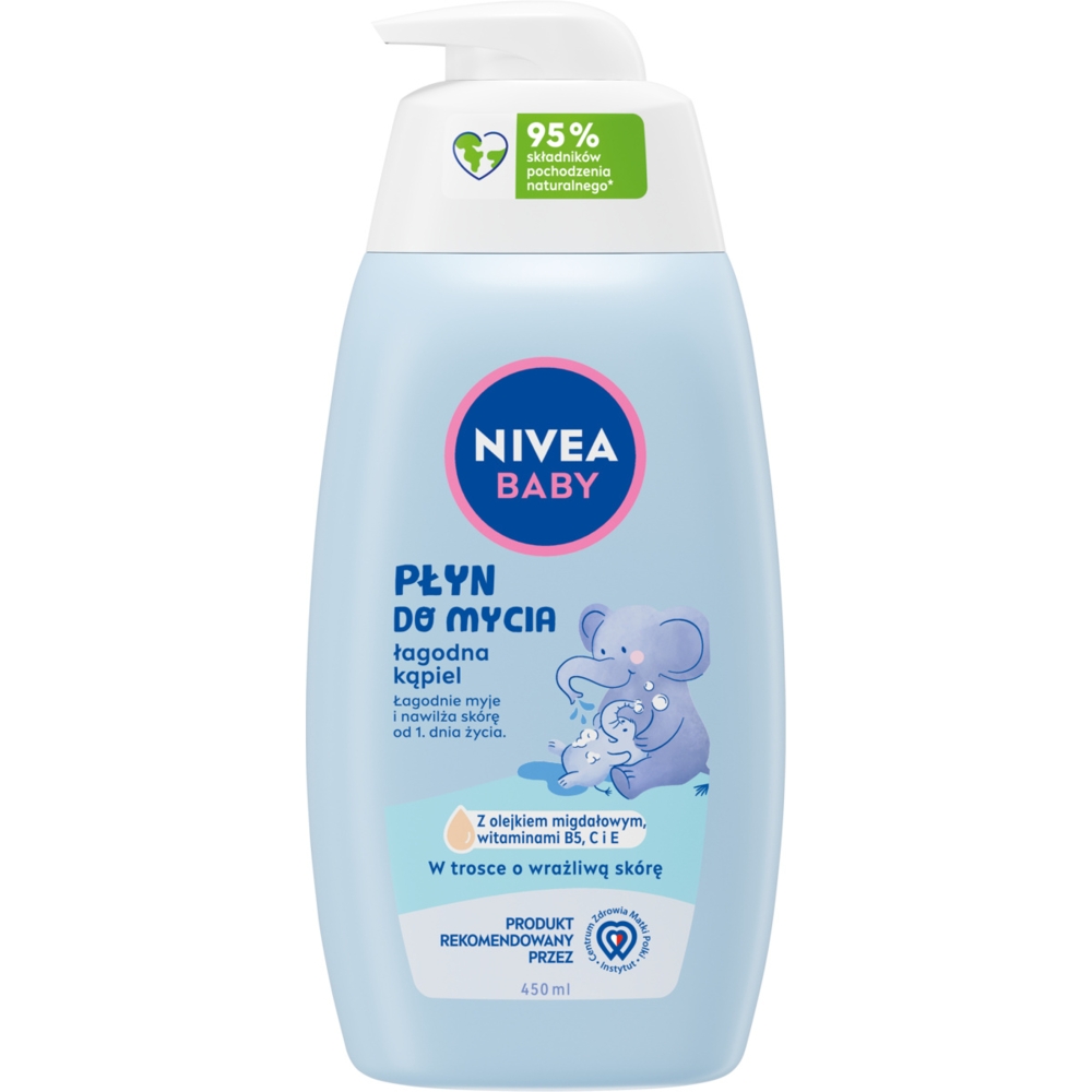 Nivea Baby Delikatny Płyn do kąpieli 500 ml