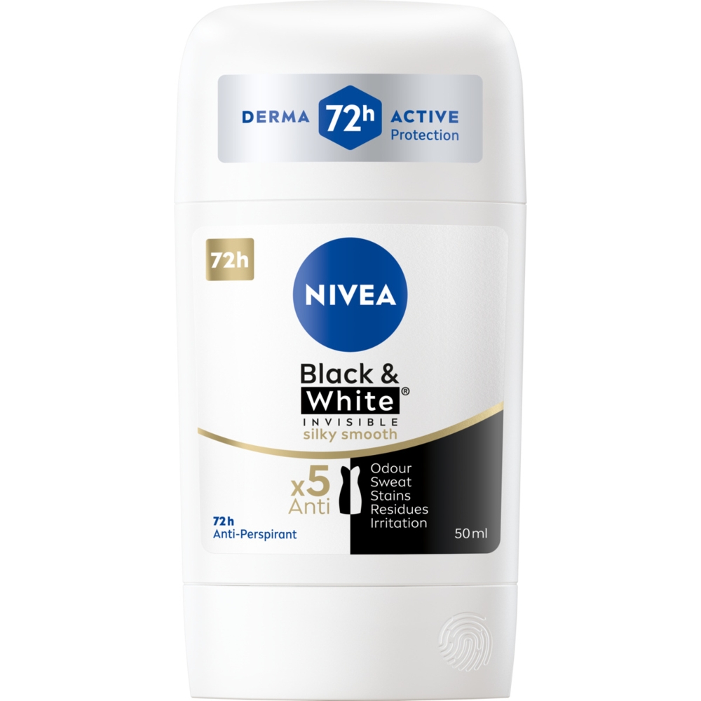Nivea Deo Ap Sztyft Black & White Silky Smooth