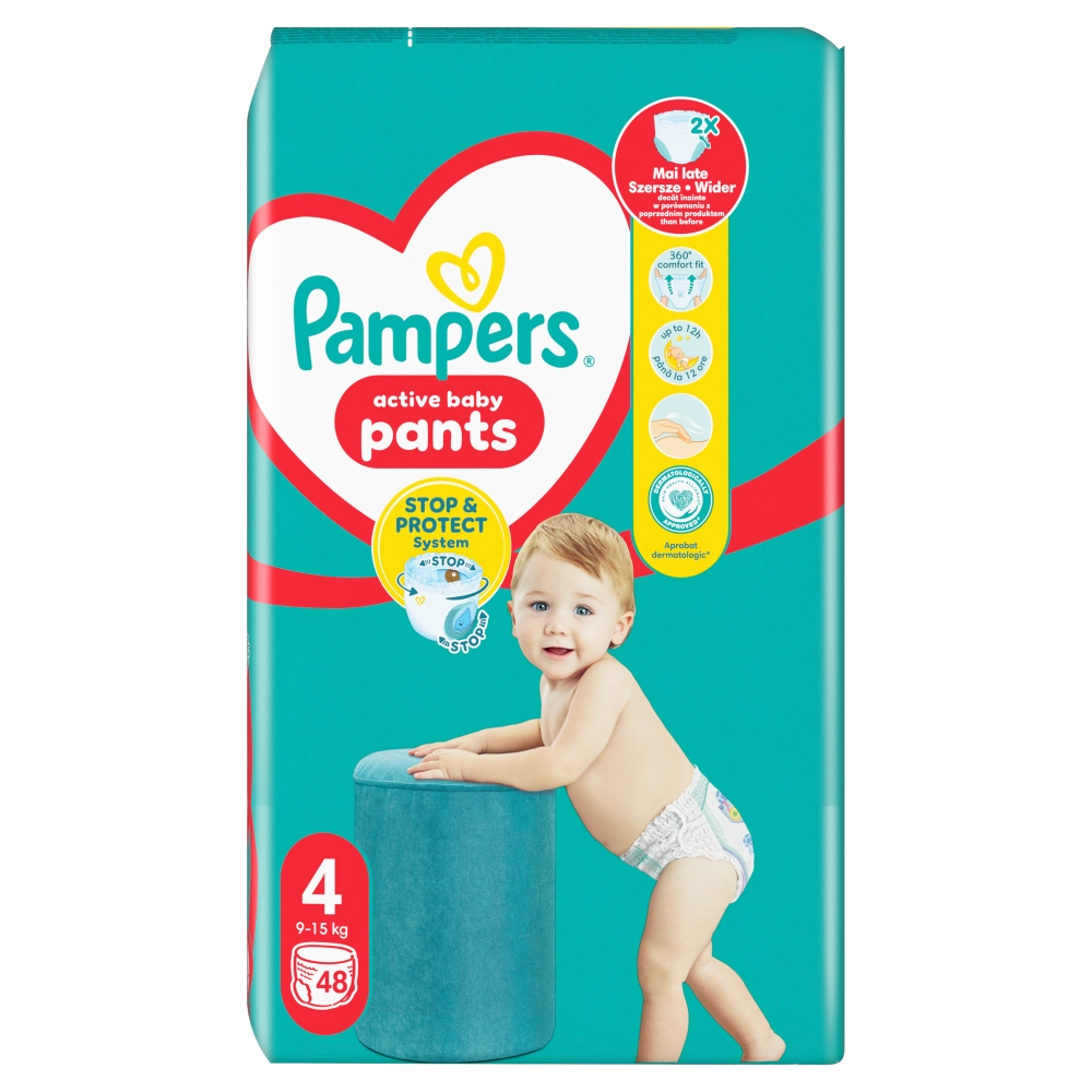 Pampers Pants Pieluchomajtki Maxi (4), 48szt.