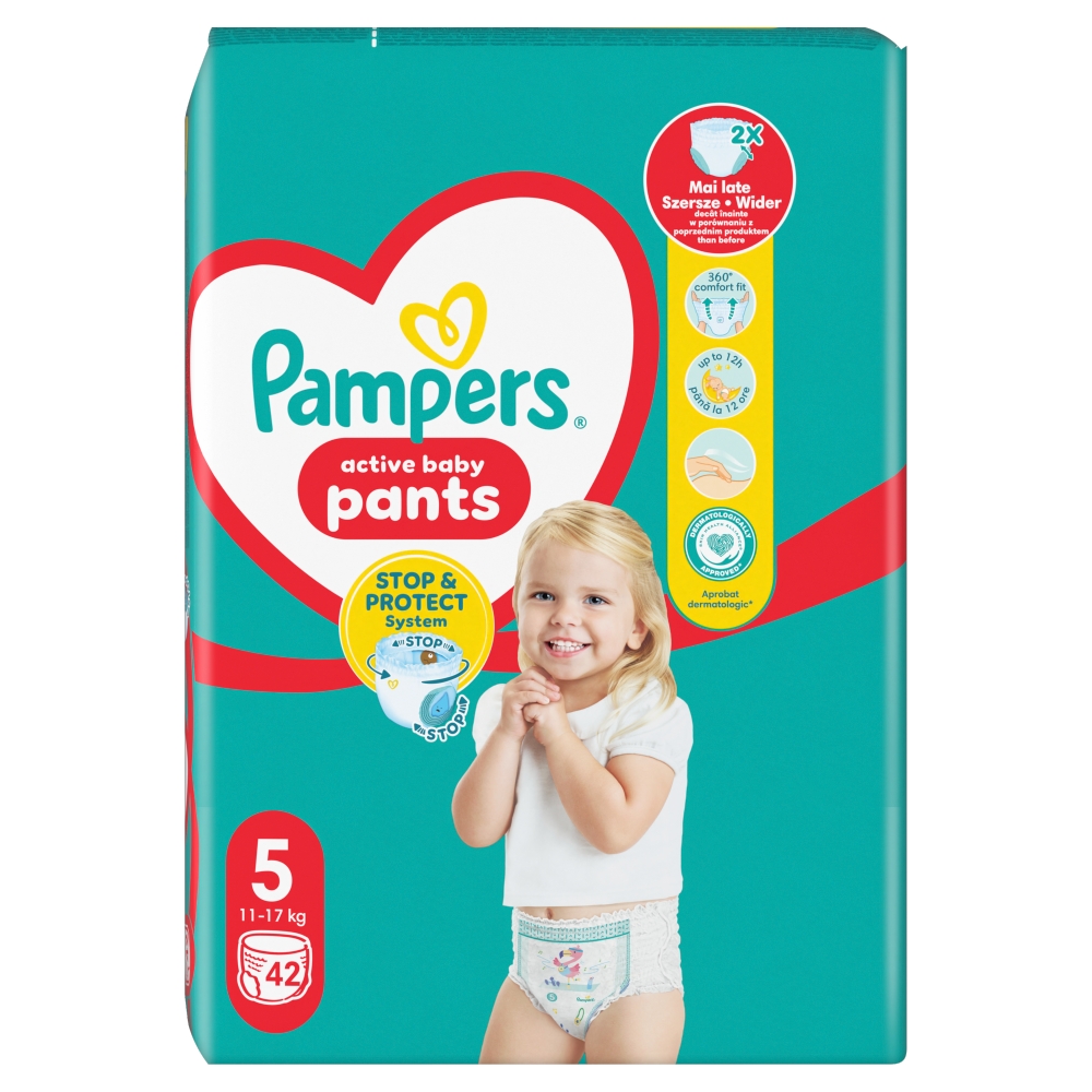 Pampers Pants Pieluchomajtki (5) Junior, 42 szt.