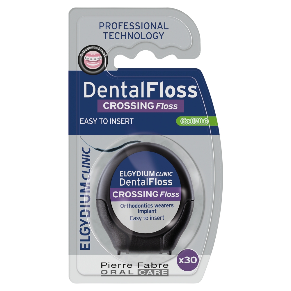 Elgydium Clinic Crossing Floss, Nić ortodontyczna