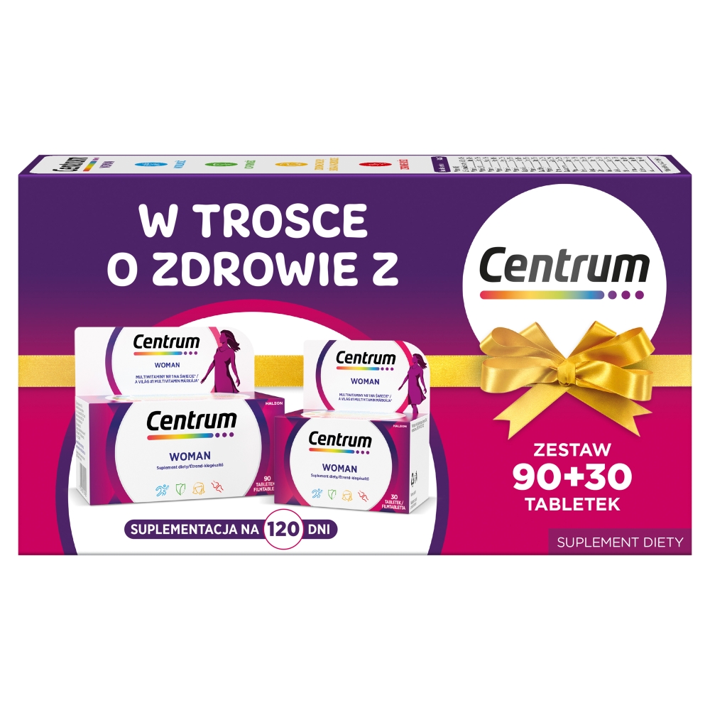 Centrum Woman Tabletki Zestaw, 90+30 szt.