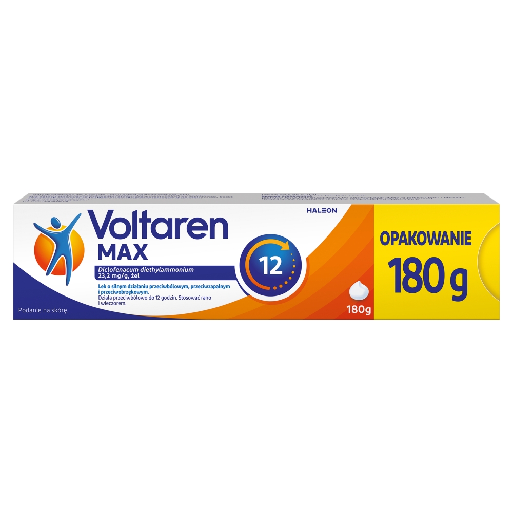 Voltaren MAX 23,2 mg/g żel, 180 g
