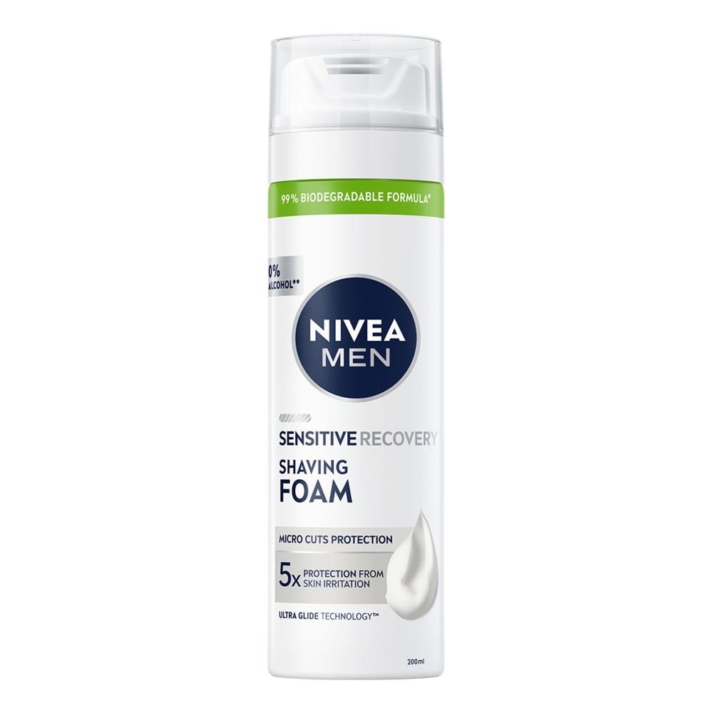 NIVEA Men Łagodząca pianka do golenia SENSITIVE RECOVERY 
