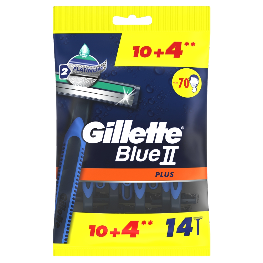 Gillette Blue 2 Plus Maszynki 10+