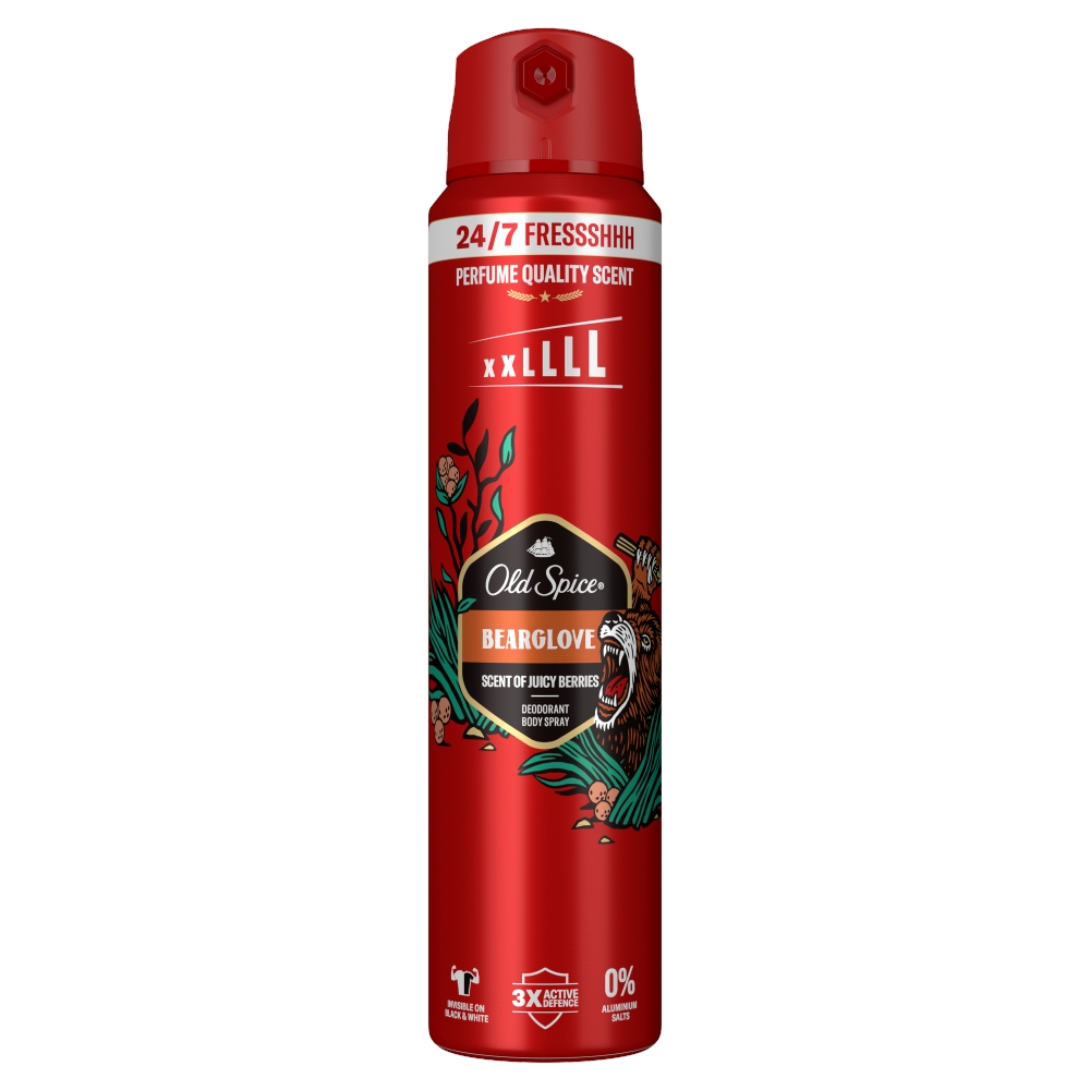 Old Spice Antyperspirant w sprayu, Bearglove 