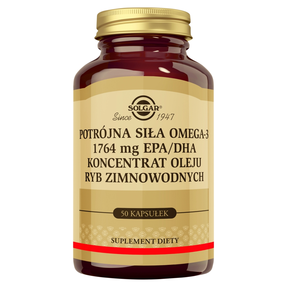 Solgar Omega-3 Potrójna siła 1764 mg EPA/DHA kapsułki