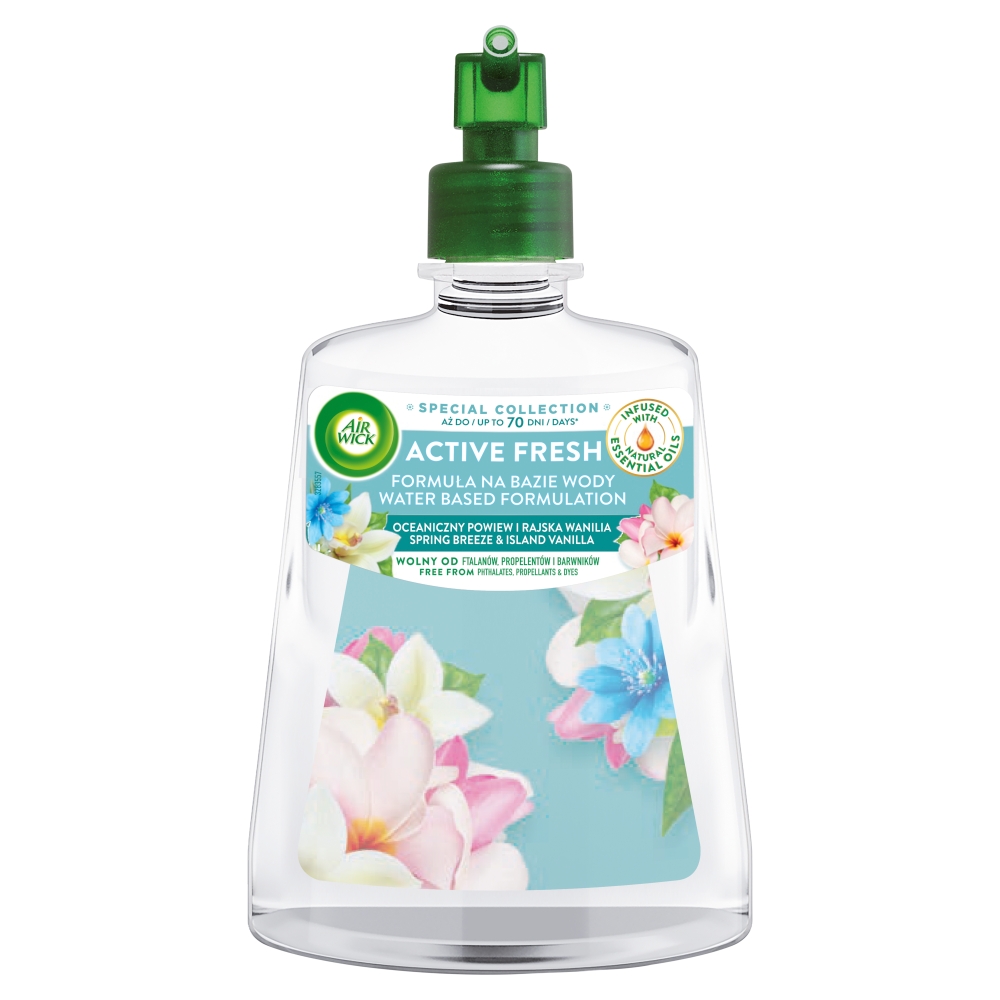 Air Wick Active Fresh Oceaniczny Powiew i Rajska Wanilia