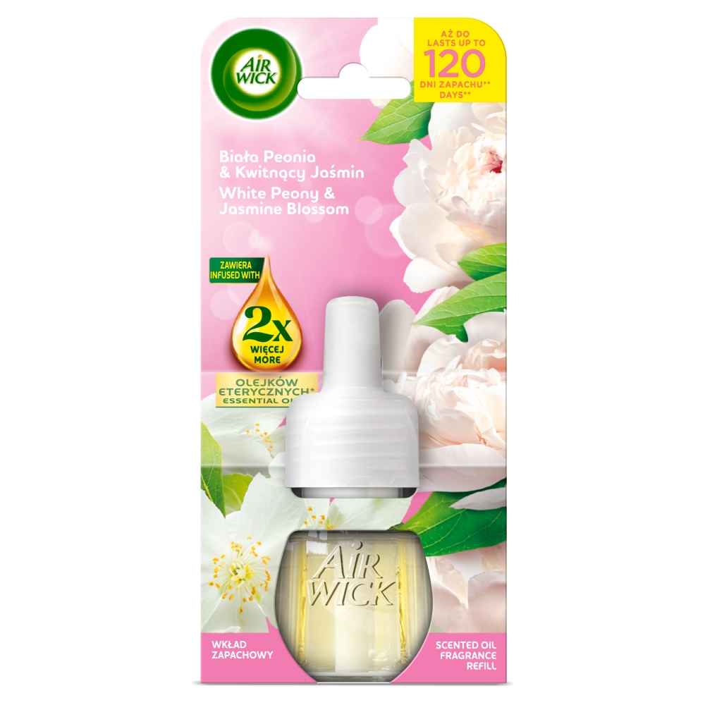 Air Wick Elektryczny Biała Peonia i Kwitnący Jaśmin/White Peony & Jasmin Blossom, Wkład