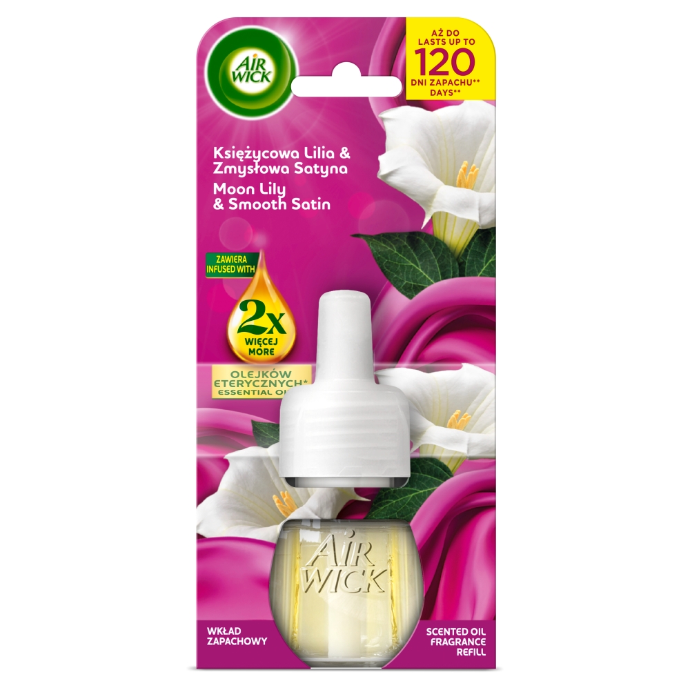 Air Wick Elektryczny Księżycowa Lilia & Zmysłowa Satyna/Smooth Satin & Moon Lily, Wkład