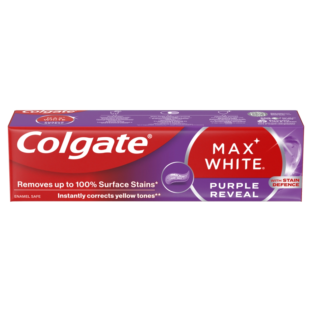 Colgate Pasta do zębów Max White Purple Reveal