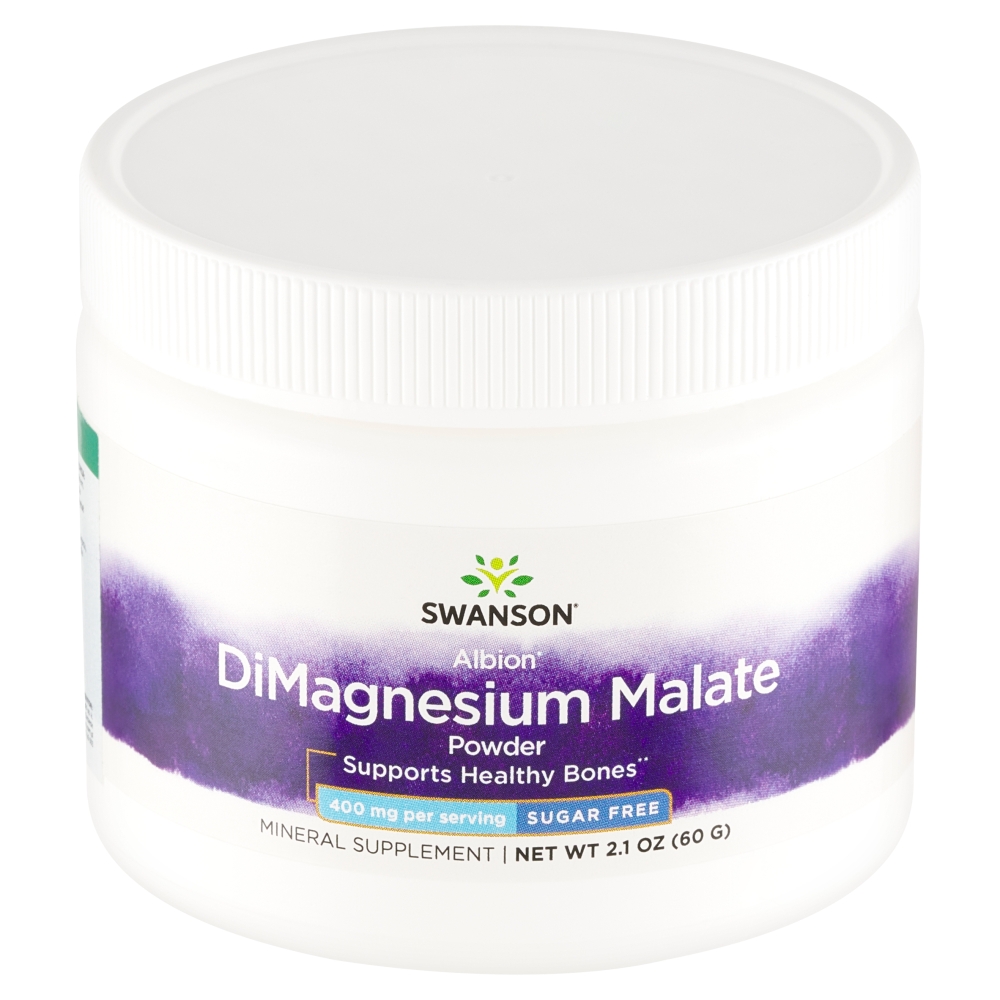 Swanson Albion Dimagnesium Malate Proszek, 60 g