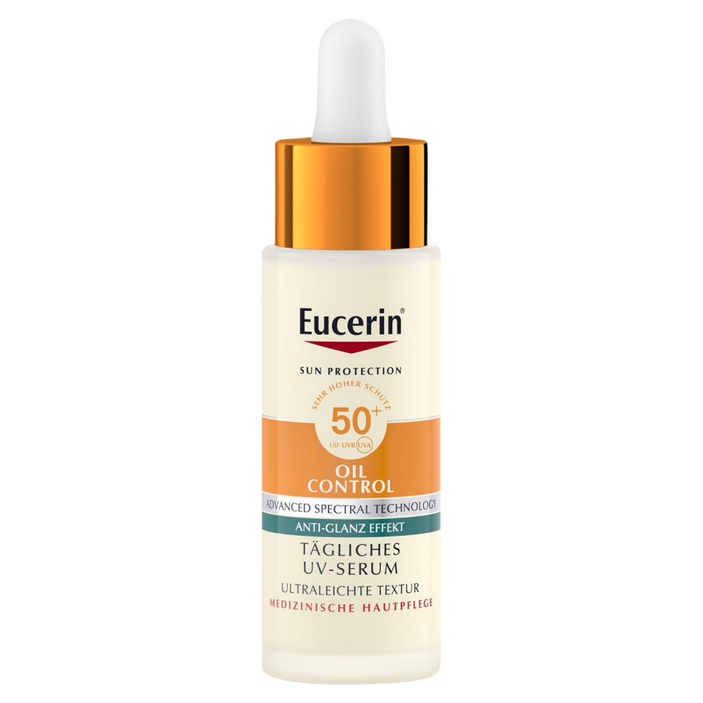 Eucerin Oil Control SPF50+ Dry Touch, Ultralekkie serum UV