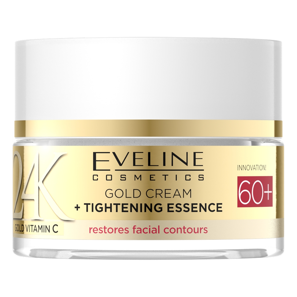 Eveline 24K Gold Vitamin C Krem do twarzy, 60+, 50,ml
