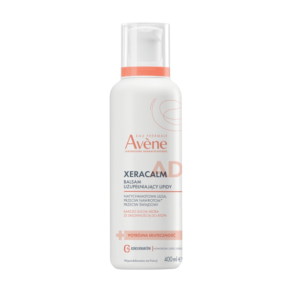 Avène Xera Calm A.D. Balsam do ciała uzupełniający lipidy, 400 ml