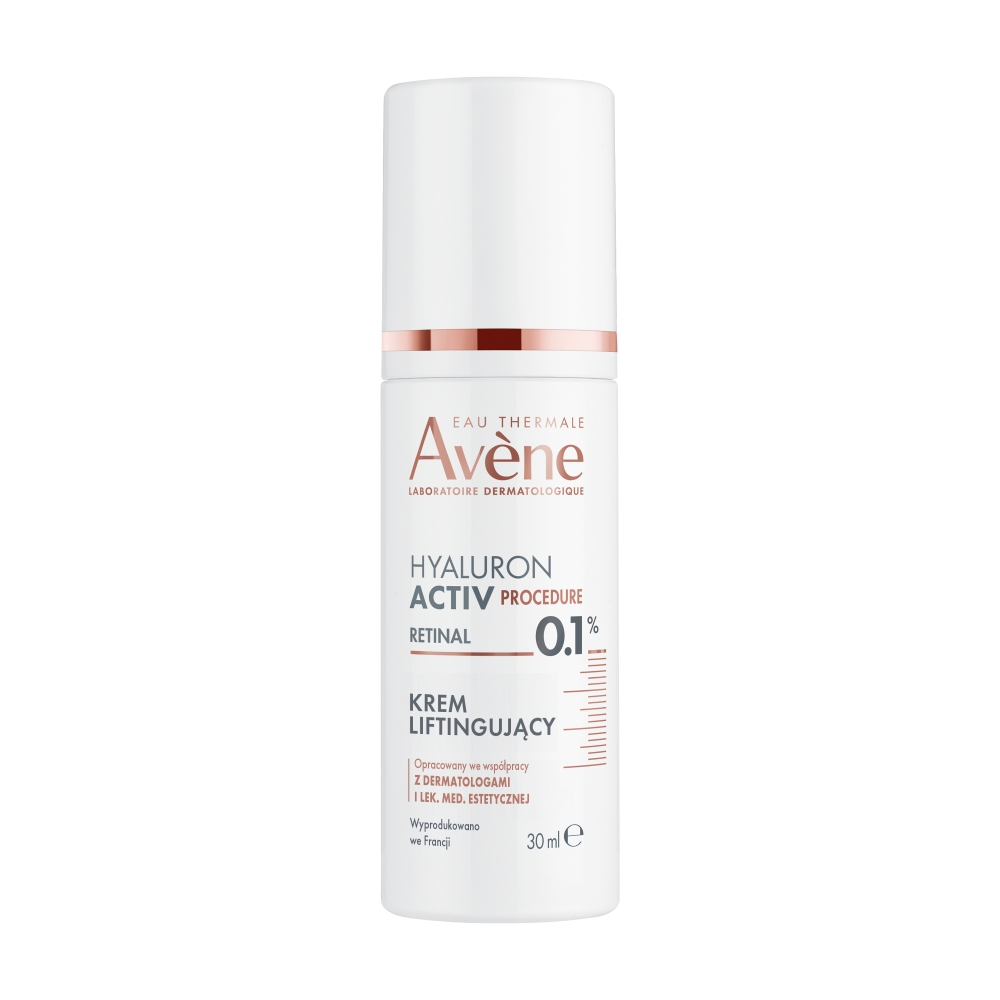 Avene Hyaluron Activ Procedure Krem liftingujący do twarzy z retinalem i kwasem hialuronowym 