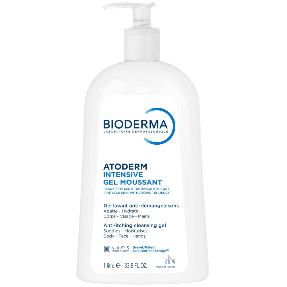 Bioderma Atoderm Gel Intensive Żel do mycia, 1000 ml
