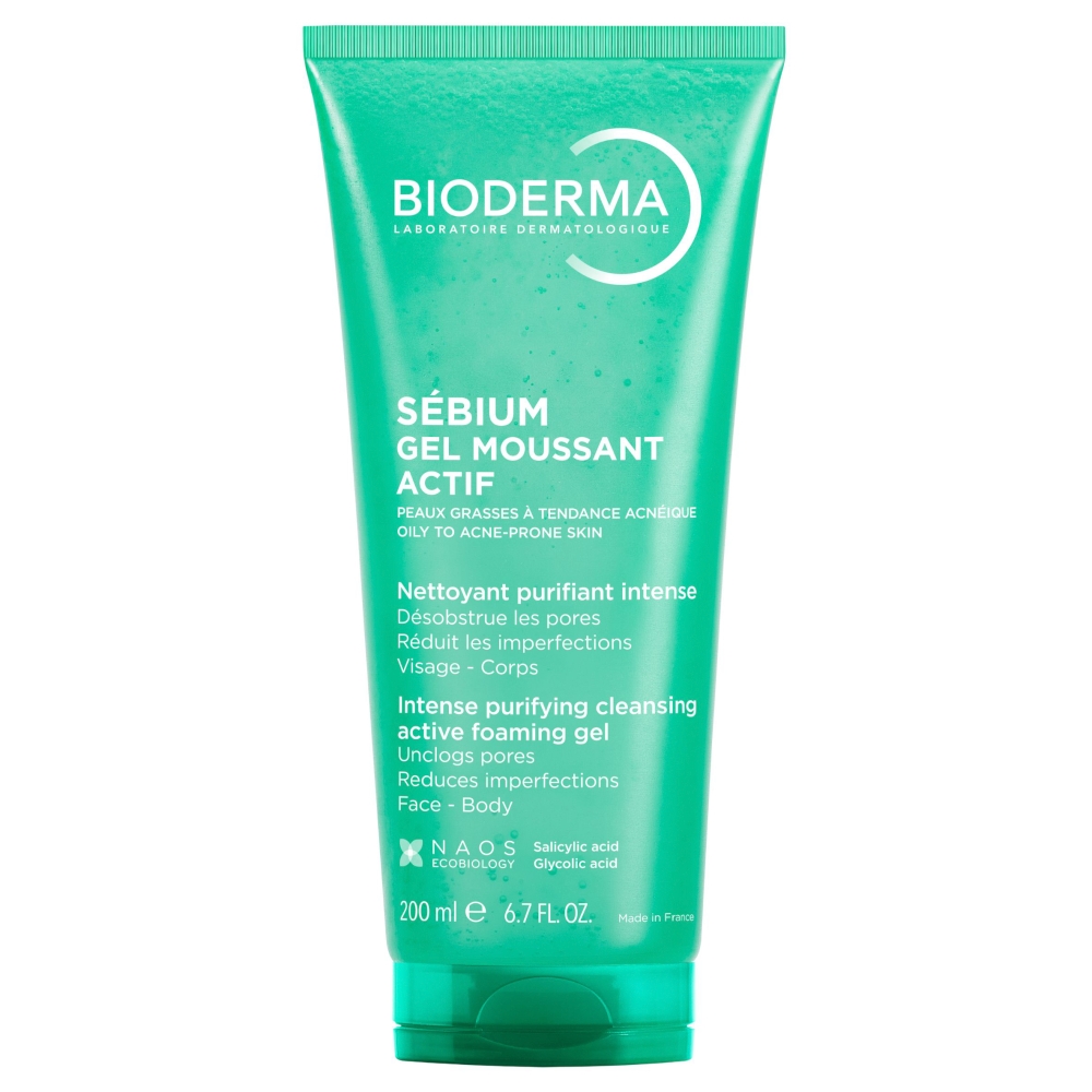 Bioderma Sebium Gel Moussant Actif Aktywny Żel Oczyszczający