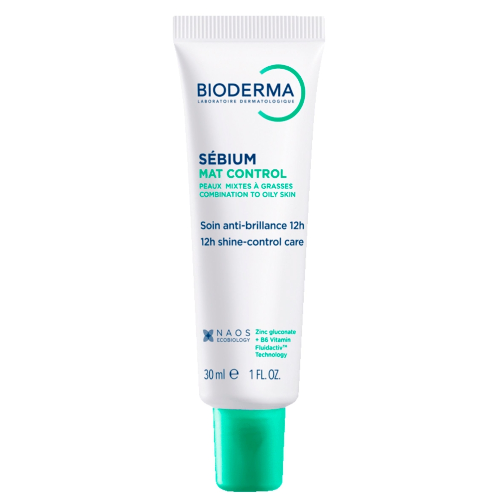 Bioderma Sebium Mat Control, Krem matujący do skóry mieszanej i tłustej