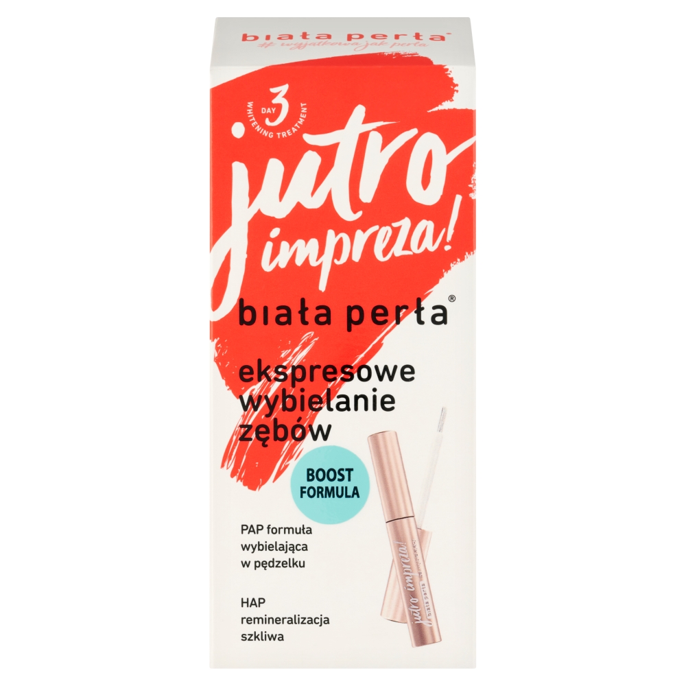 Biała Perła Zestaw Ekspresowo Wybielający Pasta + Żel