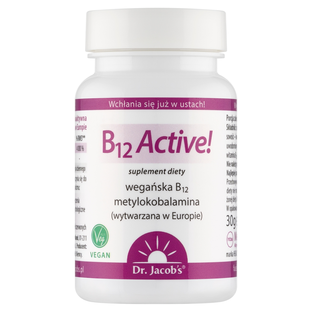Dr. Jacobs B12 Active Tabletki, 60 szt.