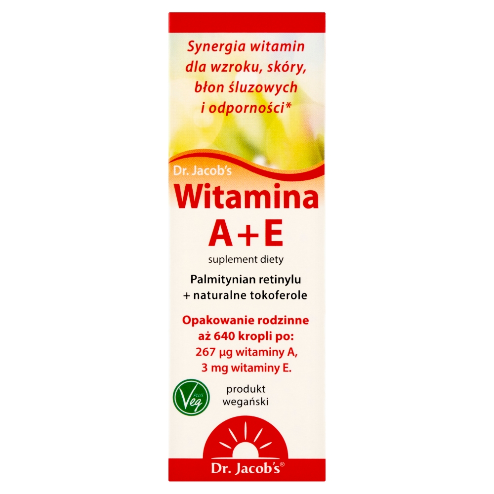 Dr. Jacobs Wit A+E krople 20 ml
